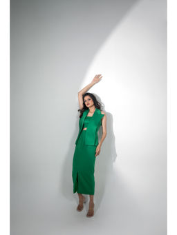 DOORS DESIGNS - Emerald Edgea Co-Ord Set - Green