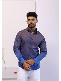 No Grey Area - Multi-Color Ombre Surrealist Shirt