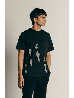 No Grey Area - Shadow Dance T-Shirt In Black