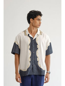 No Grey Area - Multi-Color Botanical Siesta Shirt