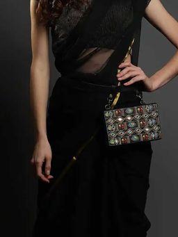 Gonecase - Charmer Women Hand Embroidered Wedding Waist Belt Bag