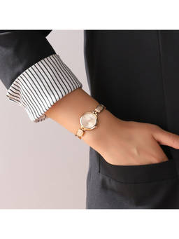 Salty - Mono Classic Designer Watch For Women - WT-S-0030-G-PK (M)