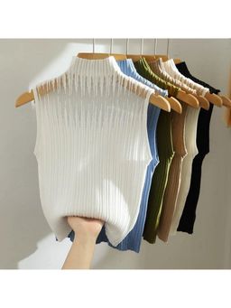 MISS MOSA BY AKANKSHA - Phoebe Statement Summer In White Top