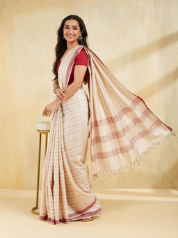 Fabindia - Natural Silk Blend Saree