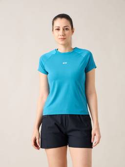 STRCH - Women Moisture Wicking Gym And Training T-shirt With Raglan Sleeve