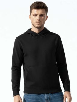 DaMENSCH - Men Black Extra Durable Hoodie