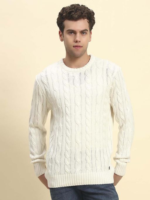 Cantabil Men Regular Fit Sweater