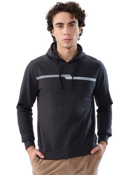 Park Avenue - Slim Fit Solid Dark Green Hoodie