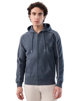 Raymond - Regular Fit Solid Dark Grey Hoodie