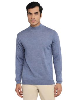 Raymond - Contemporary Fit Solid Light Violet Sweater