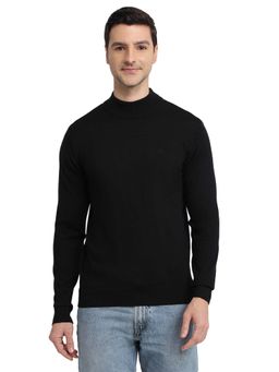Raymond - Contemporary Fit Solid Black Sweater