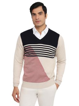 Raymond - Regular Fit Structure Light Fawn Sweater