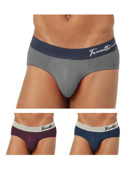 FREECULTR - Mens Underwear Anti Chaffing Sweat-proof Micromodal Briefs (Pack of 3)