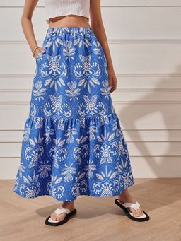 STREET 9 - Maxi Blue Skirt