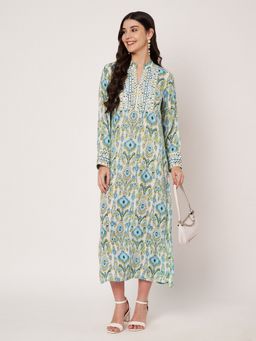 AMAGYAA - Blue Noor Dress