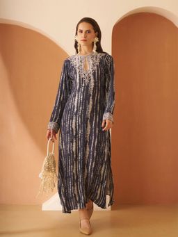 AMAGYAA - Noor Navy Blue Dress