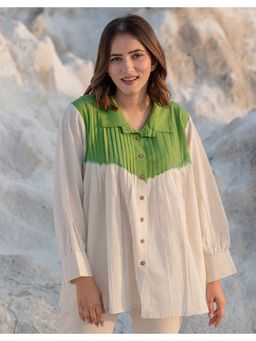 Babli - Green Tie-Dye Shirt