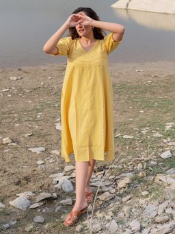 Babli - Lemonade Yellow Dress