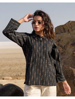 Babli - Ikat Blackout Shirt