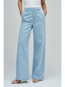Salsa Jeans - Chino Blue Wide Leg Jeans