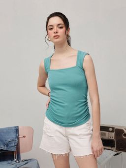 STREET 9 - Blue Rib Top