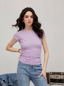 STREET 9 - Lavender Solid Top