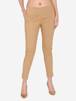 Bonjour - Beige Super Combed Cotton Pant