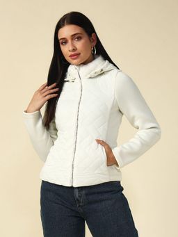 Beatnik - White Puffer Jacket