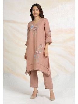 Kaveri - Hydrangea Fly Free Kurta With Pant