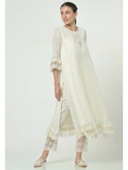 Kaveri - Love Lace Fly Free Kurta With Pant