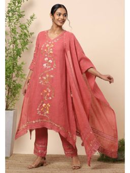 Kaveri - Summer Harvest Fly Free Kurta With Pant And Dupatta
