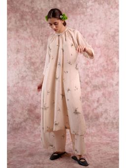 Doodlage - Hayde Beige Kurta with Palazzo