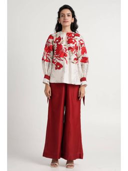 MADDER MUCH - Nyla - Bloom Top + Wide Leg Pants Co-ords
