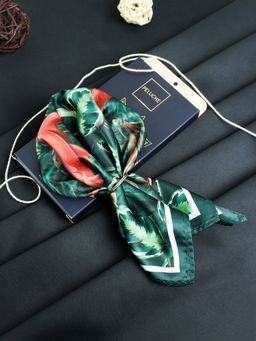 PELUCHE - Tropical Tango Green Pocket Square for Men