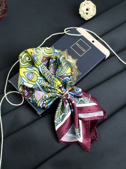 PELUCHE - Exotic Echoes Multi Pocket Square for Men