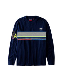 Gini & Jony - Boys Navy Blue T-shirts
