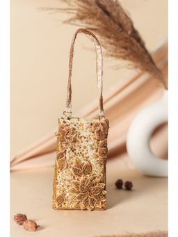 Vareli Bafna - Zultanite Mobile Pouch-Gold
