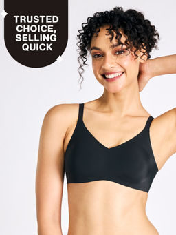 Nykd by Nykaa - InvisiBlend™ Shaping Bra non-padded, non-wired-Black NYB325