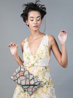 Odette - Stunning Multi- Color Embellished Sling Bag