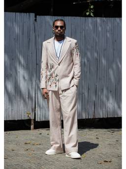 Bohame - Mauve Hortus Blazer with Trouser