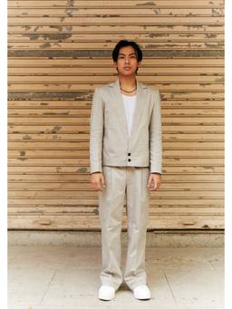 Bohame - Grey Verse Blazer with Trouser