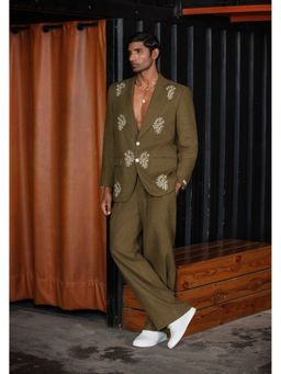 Bohame - Olive Frondis Co-Ord Set