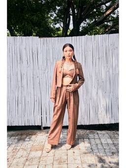 Bohame - Brown Dua Co-Ord Set
