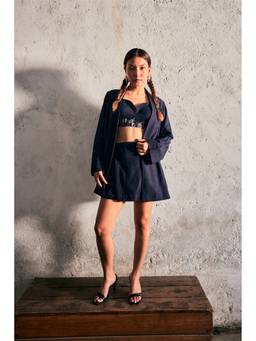 Bohame - Navy Blue Jenna Co-Ord Set