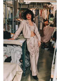 Bohame - Off White Zahara Co-Ord Set