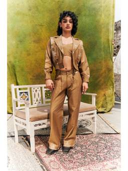 Bohame - Brown Miraal Co-Ord Set