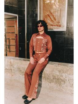 Bohame - Brown Kashaba Co-Ord Set
