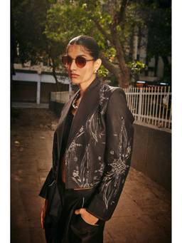 Bohame - Black Astra Blazer