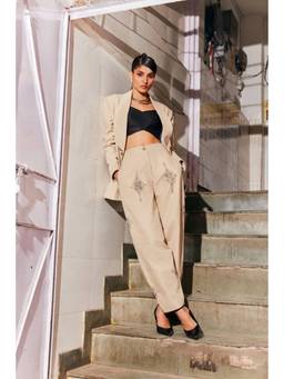 Bohame - Beige Indra Co-Ord Set