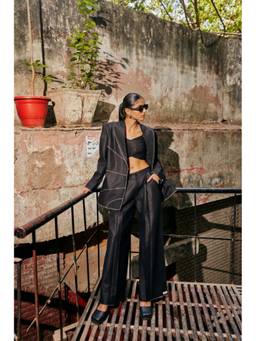 Bohame - Black Raya Co-Ord Set